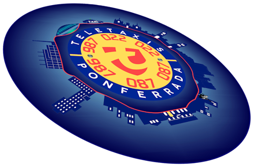 Skyline redondo de Ponferrada